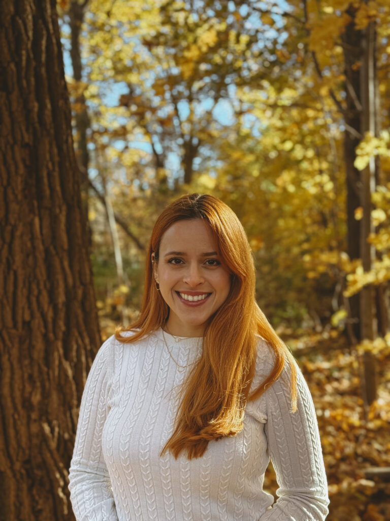 Milrena Murta Portrait, fall landscape