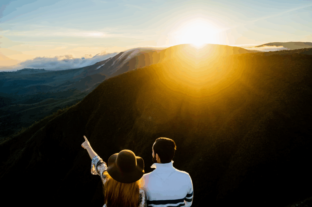 This is my husband and me during our pre-wedding photoshoot. Even here, looking at the same horizon, we each carried our own story, our own perception. Proof that no two people ever see the same thing the same way.