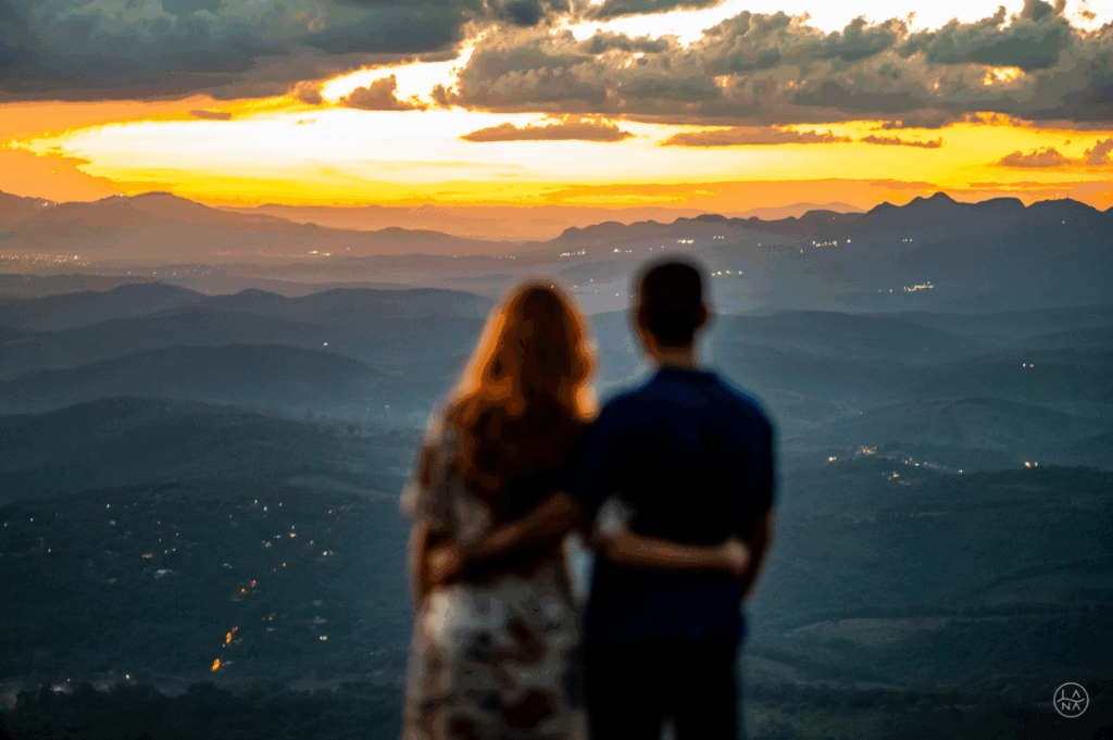 My husband and I during our pre-wedding photoshoot. Even here, looking at the same view, we each carried our own story, our own perception. Proof that no two people ever see the same thing the same way.